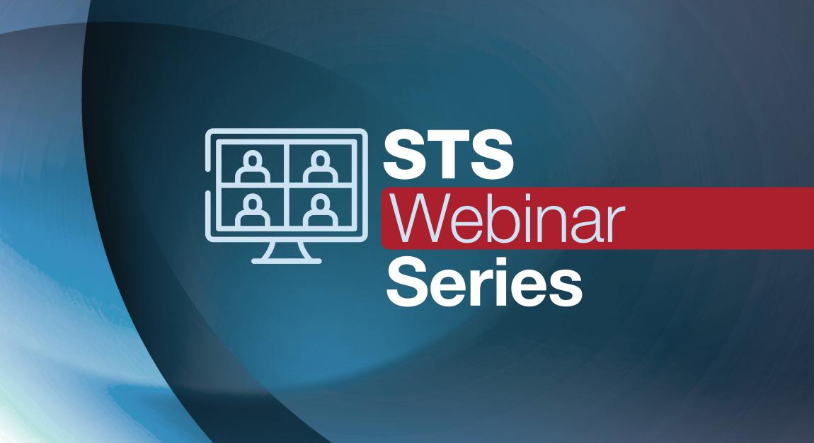 STS Webinar Series